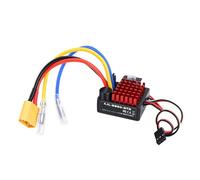 Cosiki Controlador Electrónico de Velocidad Impermeable para Coche Trepador de Control Remoto ESC Cepillado 60A con Fácil Ajuste de Parámetros para Modelos a Escala 1/10