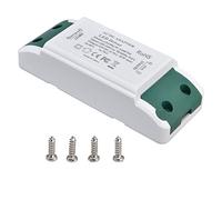 Cosiki Controlador LED 24V DC Funcionamiento Silencioso Fuente de Alimentación para Tiras de Luces LED 100-240V AC 0.75A Tamaño Pequeño
