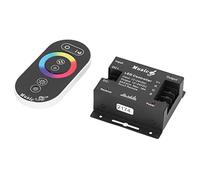 Cosiki Controlador Táctil de Música LED RGB, Controlador de Luz de Tira de Alta Sensibilidad para Bar Doméstico, Material de Hierro + ABS