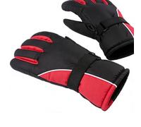 Cosiki de Nieve de Motocicleta Cálidos a Prueba de Viento Diseño de Dedo Largo Impermeable para esquí Ciclismo Senderismo Escalada, Material de Nailon, Tamaño de 10,83 X 5,12 Pulgadas, 1 par Ideal