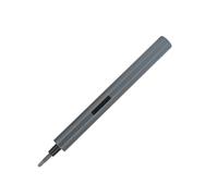 Cosiki Destornillador Eléctrico Inalámbrico, Recargable de 3,6 V con 45 Bits y Cable USB, Velocidad de 200 R/min, par de 0,25-0,35 NM, Luz LED, Diseño Magnético para Electrónica