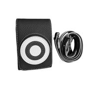 Cosiki Elegante Bolso para Cámara de Cuero PU con Cierres Magnéticos para GR3/GR3X/GR4, Funda Cruzada Compacta y Resistente a los Arañazos con Correa para el Hombro para Viajes, Picnics, (Black)