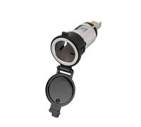 Cosiki Enchufe para Encendedor de Cigarrillos de Motocicleta y Coche, Toma de Corriente Impermeable para Cámara GPS MP3, Enchufe Hembra para Encendedor de Cigarros de 12-24V para Cualquier Vehículo