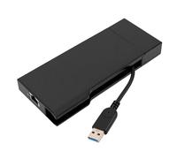 Cosiki Estación de Acoplamiento USB 3.0 Divisor de Concentrador Compacto y Funcional para Conectividad de Pantalla Dual en la Oficina en Casa