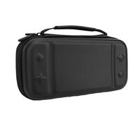 Cosiki Estuche de Transporte para 2 Consolas, Carcasa Dura a Prueba de Golpes, Bolsa de Viaje de Gran Capacidad para Consola de Juegos, 10 Tarjetas de Juego, Controladores, Cables, Accesorios (Black)
