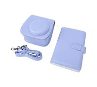 Cosiki Estuche Portátil para Cámara Instantánea Mini 13 con Correa para el Hombro Desmontable y álbum de Fotos 108 para una Fácil Visualización (Blue)