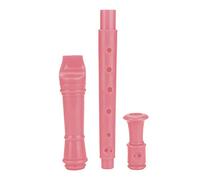 Cosiki Flauta de Clarinete para Niños Producción Precisa Cultivar el Interés Musical con Varilla de Limpieza para Jardín de Infantes y Escuela Primaria Material ABS en Rosa (PINK)