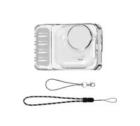 Cosiki Funda de Cuerpo Completo para Cámara de TPU con Tapa de Lente, Cubierta Antiarañazos a Prueba de Golpes para Go Ultra, Protección Elegante para Fotógrafos (Transparente)