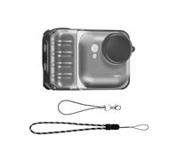 Cosiki Funda de Cuerpo Completo para Cámara de TPU con Tapa de Lente, Cubierta Antiarañazos a Prueba de Golpes para Go Ultra, Protección Elegante para Fotógrafos (Negro Esmerilado)