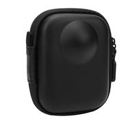 Cosiki Funda de Transporte para Cámara de Acción 360, Funda Protectora de Viaje de PU Impermeable a Prueba de Arañazos, para Cámara con Forro de Felpa con Diseño de Protección, Ideal para