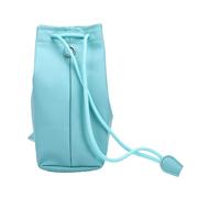 Cosiki Funda para Cámara, Elegante Bolso Bandolera de Piel Sintética con Correa Ajustable para Amantes de Las Cámaras Instantáneas, Verde Melón, 1 Unidad