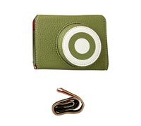 Cosiki Funda para Cámara XE5, Bolso Cruzado de Cuero PU para Cámara, Media Funda con Tapa y Correa de Hombro Ajustable (Green)