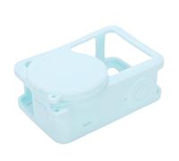 Cosiki Funda Protectora de Silicona Cubierta de Lente Suave para Cámara Action 6 con Cordón, Funda Portátil Recubierta de Aceite para Entusiastas de los Deportes (Pink) (Pink) () (Blue)