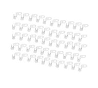Cosiki Ganchos de Conector de la Percha, Clips de Percha Organizador de Armario Pesado Clips de Colgante de Colgante 50 Piezas de Colgadura Engrosada de Gancho de de para Ahorrar para el Dormitorio