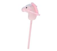 Cosiki Hobby Horse Stick Toy Soft Plush Cartoon Horse Riding Stick para Niños 70 Cm en Casa y Fiestas (Pink)