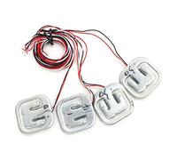 Cosiki HX711 Juego de Sensores de Ponderación de Medidor de Tensión de Medio Puente de 50 Kg para Básculas Electrónicas de Alta Precisión, Adecuado para Aplicaciones de Pequeño Volumen