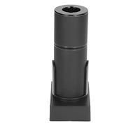 Cosiki Infusor de Humo de Madera Portátil de Aleación de Aluminio y Zinc para Cócteles y Postres, Diseño Liviano Desmontable, para Cocina Molecular (BLACK)