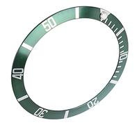 Cosiki Inserto de Bisel de Reloj de Aluminio Profesional de Repuesto con Alta Durabilidad y Diseño Compacto para Profesionales de Reparación de Relojes (Green)
