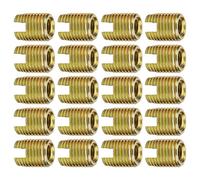 Cosiki Inserto de Rosca Autorroscante de Acero Al Carbono 302 Duradero de 20 Piezas para la Industria Automotriz, Electrodomésticos(Inner M2*0.4 Outer M4.5 * 0.5) (#7)