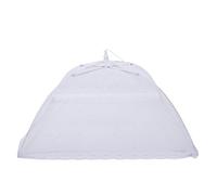 Cosiki Juego de 2 Cubiertas de Malla Grandes para Alimentos, Pantallas de Privacidad Reutilizables para Paraguas, Ideales para Barbacoas y Picnics Al Aire, 42 Cm de Diámetro (17 pulgadas)