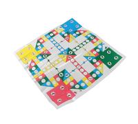 Cosiki Juego de Ajedrez Volador Portátil para Niños, Piezas de Plástico No Tóxicas para Diversión Familiar, Ligero para Viajar, 16 Piezas de Ajedrez para 2-4 Jugadores