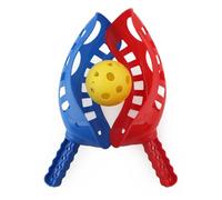 Cosiki Juego de Bolas Deportivas Rojo Atractivo Juego Divertido Al Aire para Reuniones Familiares Viajes a la Playa 2 Bolas 2 (#1)