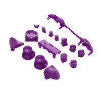 Cosiki Juego de Botones de Controlador de Juego, Manijas Cómodas de Repuesto para Series X, Accesorios de para Series S, Hechos de Material ABS (Purple)