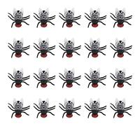 Cosiki Juego de Juguetes de Moscas de Plástico Realistas de 20 Piezas para Fiesta de Miedo de Halloween, Material Ecológico (Volar)