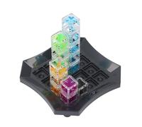 Cosiki Juego de Laberinto de Mármol, Juego de Cerebro Lógico Lógico de Mármol Run y Juguetes Gravedad Laberinto Caída Desafío de de Gravity Run para Niños y Adultos para Niños