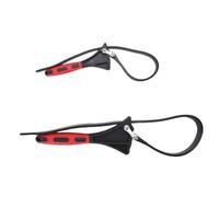 Cosiki Juego de Llaves de Correa de 4 y 6 Pulgadas, Llave de Correa de Goma Ajustable, Llave con Antideslizante para Tapas de Tarros, Ideal para Reparación de Plomería y Cocina Doméstica