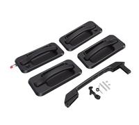Cosiki Juego de Manijas para Puertas Exteriores de Automóvil, 5 Piezas, Manijas de Puerta de Repuesto Negras, de Puerta OEM, Ideales para H2 2003-2009