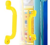 Cosiki Juguete de Columpio con Antideslizante de Seguridad para Patio de Juegos para Niños para Ejercicios Al Aire, Material Plástico Duradero, Rojo/Amarillo/, 24x7 Cm, Edad Aplicable a Partir de 5