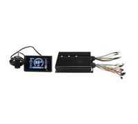 Cosiki Kit de Controlador de Motor sin Escobillas 80A 60V 72V 2000W 3000W 5000W con Pantalla LCD S966 Acelerador de Ajuste de Velocidad 20X para Diseño a Prueba de Agua
