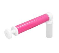 Cosiki Kit de Decoración a Prueba de Fugas con Aerógrafo Manual para Pasteles, Material Plástico con Bomba de Pulverización de Color para Hornear DIY (Rojo rosado)