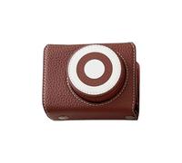 Cosiki Kit de Funda para Cámara X-Half de Cuero con Cubierta Protectora de Estilo Vintage para Sesiones de Fotografía Portátiles Hecha de Cuero PU para Propietarios de Cámaras X-Half (Brown)