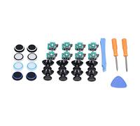 Cosiki Kit de Joystick Analógico, Piezas de Repuesto, Cubierta Protectora de Silicona para el Pulgar con Diseño Compatible, Ideal para el Controlador One S 4 (QM21071011 (color sólido))