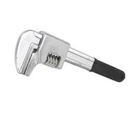 Cosiki La Llave de Mandíbula Ajustable Cabezal Delgada Alcanza Espacios Ajustados, el Diseño de Desplazamiento de 90 ° Proporciona Tamaños de Tornillo Versátiles que Acomodan las (BLACK)