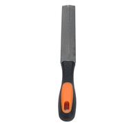 Cosiki Lima de Borde de Plumas, Herramienta de Dientes Finos para Carpintería, Sierra Cónica de 6 Pulgadas con Ergonómico