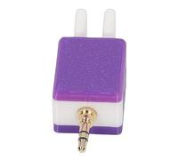 Cosiki Llave Eléctrica CW, Llave Eléctrica de Doble Paleta CW, Tecla de Fuerza de Dedo Ajustable con Función de Código Morse, Ideal para el de Intercomunicación Quansheng K5/K6