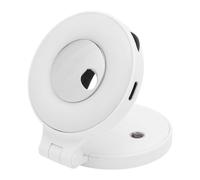 Cosiki Luz de Selfie de Teléfono Magnético, Luz Cálida y Fría, Diseño de Flip, Soporte Multifuncional, Accesorio Magnético, Interfaz Tipo-C, Atenuación sin Escalón de 10%-100%, para (White)