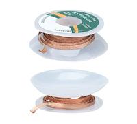 Cosiki Mecha Desoldadora Trenza de Eliminación de Soldadura con Pocos Residuos para Circuitos Precisos Tamaño Compacto 1,5 Metros para Electrónica (3,0 mm (3015A))