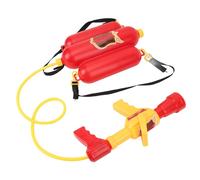 Cosiki Mochila de Bombero Juguetes Acuáticos Juego de rol Innovador Diversión de Tiro para Niños, Material Plástico Seguro para Actividades Al Aire, para Fingir Ser un Verdadero Bombero