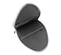 Cosiki Mochila de Tenis de Poliéster Resistente Al Agua, Bolsa para Raqueta de Tenis con Correa Ajustable para el Hombro y Acolchado de Esponja, Mochila Diaria Informal, Ideal para Deportes, (White)