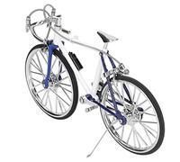 Cosiki Modelo de Bicicleta 1:10, Mini Bicicleta de Dedo, Modelo Desmontable de Alta Simulación con Mano de Obra Exquisita, Ideal para el Hogar, Decoración de Escritorio de Oficina y Regalos