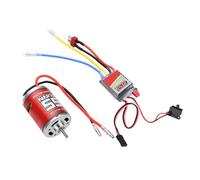 Cosiki Motor Cepillado 540 de Alto Rendimiento 55T con ESC 60A para Camiones sobre Orugas y Uso Marino