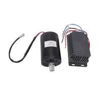 Cosiki Motor de Rueda de Cerámica con Controlador, Kit de Motor de Velocidad Ajustable de 180 W para Dar Forma a Arcilla Cerámica, con Entrada de Voltaje Amplio para Uso en Exteriores