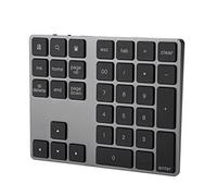 Cosiki Número Teclado para Laptop, Número USB Mini Numpad Wireless Numérico Numérico Black 34 Teclas Teclas de con Plataforma de para PC