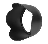 Cosiki Parasol de Lente de Cámara ET-60II para Lente IS 75-300 Mm/4-5.6III USM/EF-S 55-250 Mm, Evita la Luz Que No Genera Imágenes, Material Plástico Negro, Ampliamente Utilizado en Fotografía con