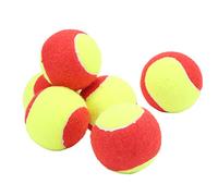 Cosiki Pelotas de Tenis para Niños, 6 uds., Pelotas de Práctica Suaves y Seguras de Felpa de Primera Calidad para Principiantes, Entrenamiento de Goma para Interiores y Exteriores, Ligeras