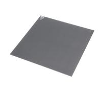 Cosiki Plataforma de Impresora 3D de Cama de Vidrio, Placa de Impresión de Impresora 3D con Capa Protectora 350x350x4mm Surface de Construcción de Placa de Vidrio Templado para Modelos y Varios